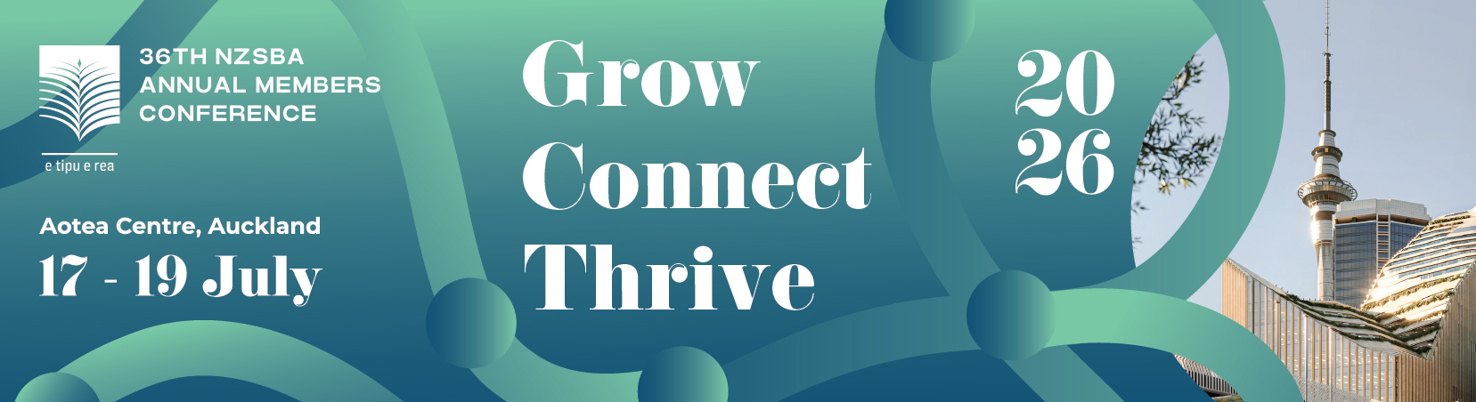 NZSBA Conference 2026 Email Banner